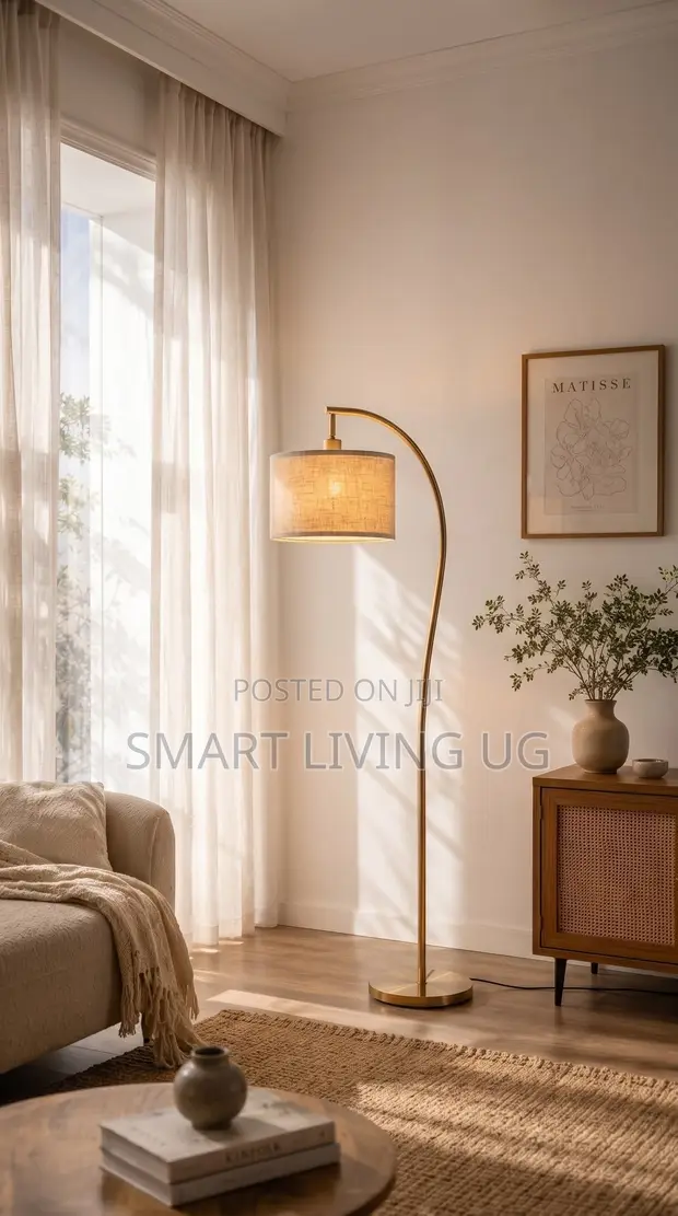 Eclipse Arch Metal Floor Lamp - 1