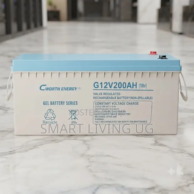 Cworth Energy G12V200AH 12V 200Ah Deep Cycle Gel Battery - 1