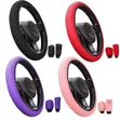 Mesh Car Steering Wheel Cover - Multi-Color - 1