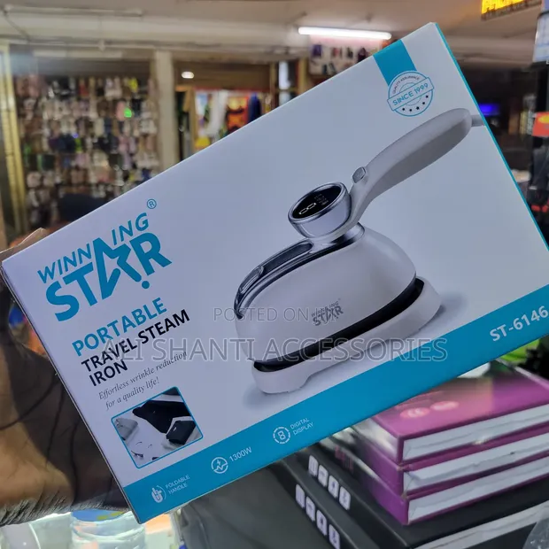 Winningstar Portable Travel Steam Iron - 1