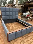 Brand New Fabric Bed - Queen Size - 1