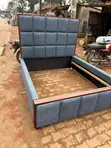 Brand New Fabric Bed - Queen Size - 2