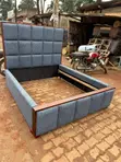 Brand New Fabric Bed - Queen Size - 3