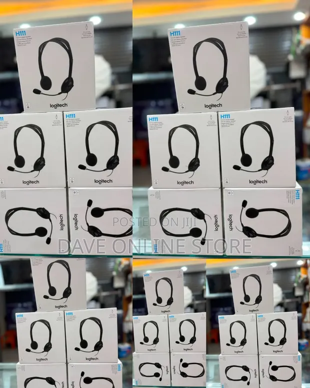 Logitech H111 Wired Stereo Headset - 1