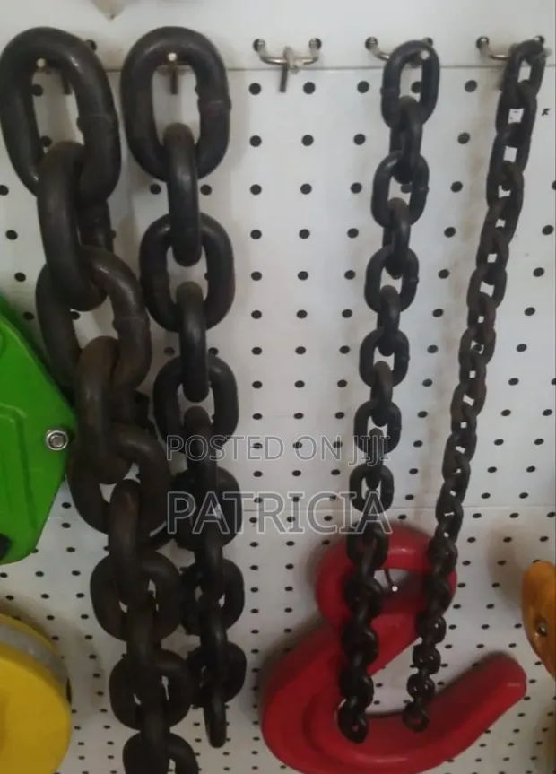 Heavy Duty Steel Chain - Black - 1