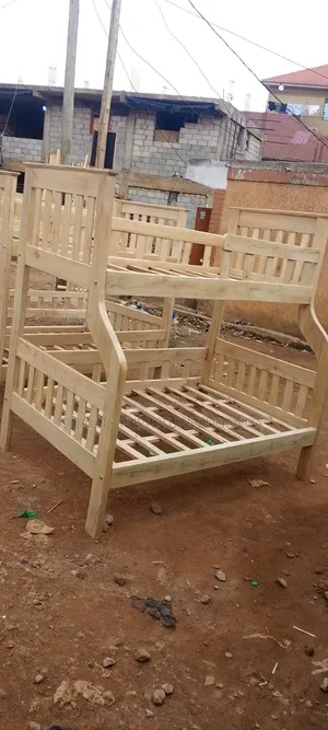 Twin Double Varnished Bed Frame