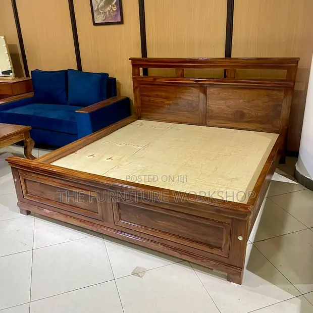 King Size Bed Frame - Wood-Mode - 1