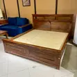 King Size Bed Frame - Wood-Mode - 1