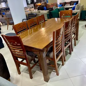 8 Seater Dining Set - Wood-Mode
