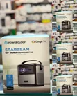 Powerology Starbeam 100" Android DLP Projector - 2