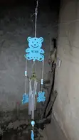 Teddy Bear & Eiffel Tower Wind Chime - 2