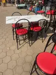 Dining Table Set - 4 Seater, Grey & White - 3