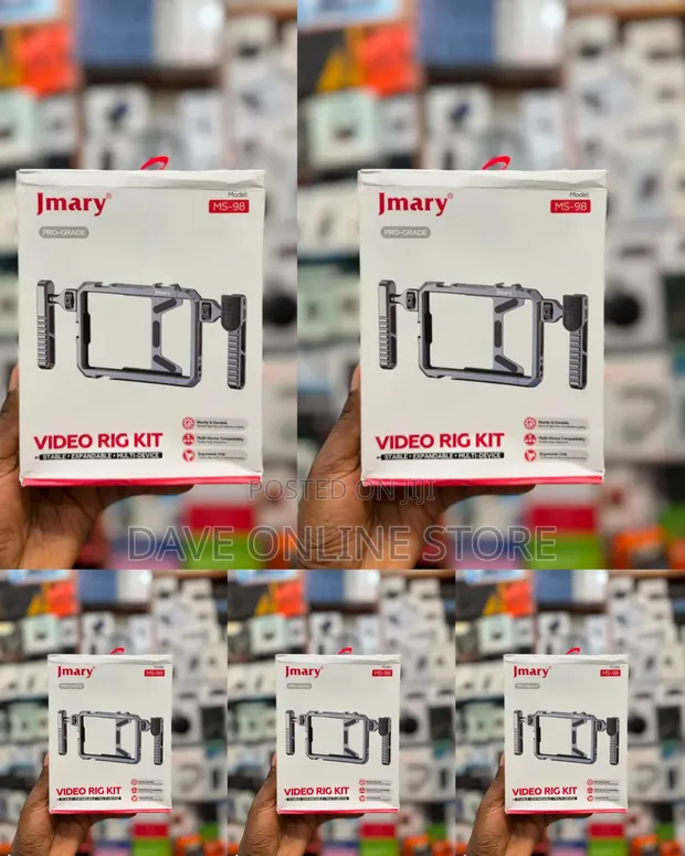 Jmary MS-98 Pro-Grade Smartphone Video Rig - 1