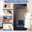 Portable Full Body Steam Sauna Box - 3