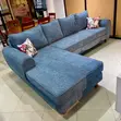 Blue L Sofa Set - Brand New - 2