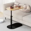 Adjustable Height C-Shaped Side Table - 2