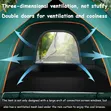 3-4 Person Festival Dome Tent, 4 Person Family Camping Tent - 3