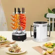Stainless Steel Vertical Electric BBQ Grill - 2