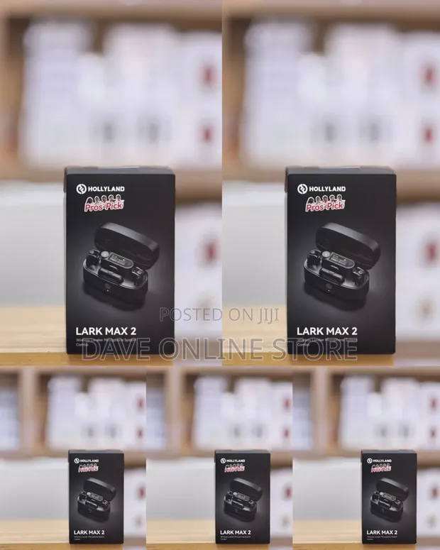 Hollyland Lark Max II Wireless Lavalier Microphone System - 1