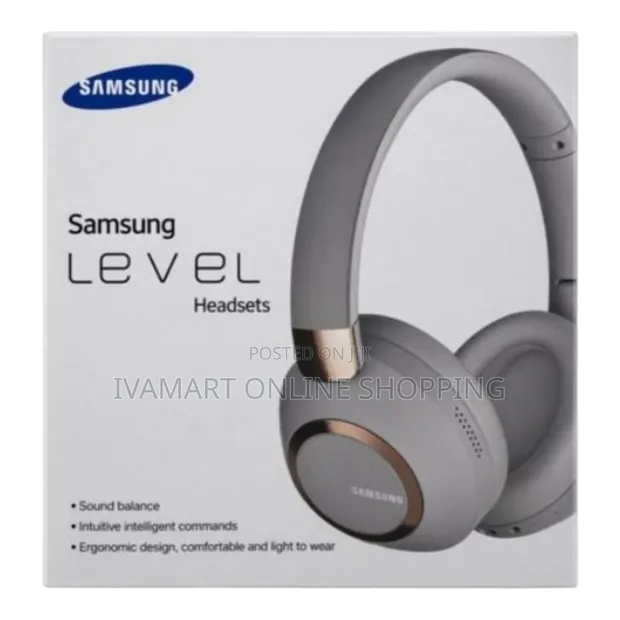 Samsung Level Over-Ear Headphones - White - 1