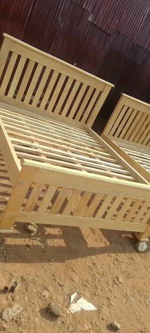 5x6 Strong Musambya Wooden Bed