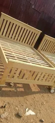 5x6 Strong Musambya Wooden Bed - 1