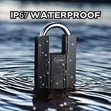 Heavy Duty Smart Padlock with Fingerprint Access - 3