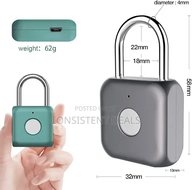 Smart Fingerprint Padlock - 1