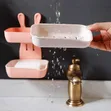 Soap Bar Holder 2-Pack, Double-Layer Wall-Mounted - 3