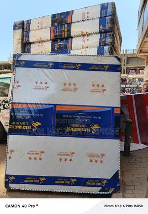 Dynasty Mattress High Density Fiber Mattress 5x6x8 Inches