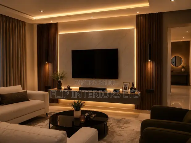 Warm Ambient Lighting Design & Installation - 1