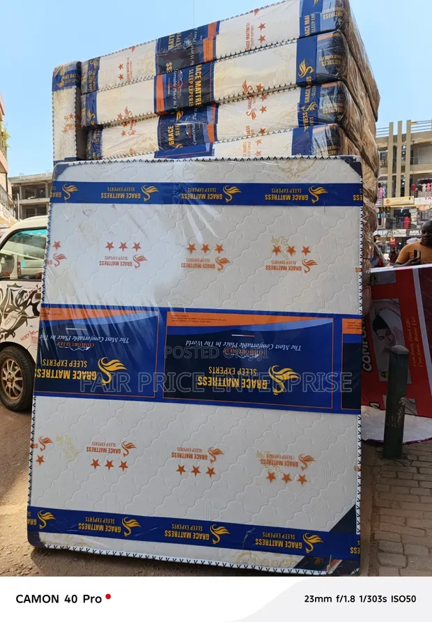 Grace Foam Mattress - High Density Fiber King Size - 1