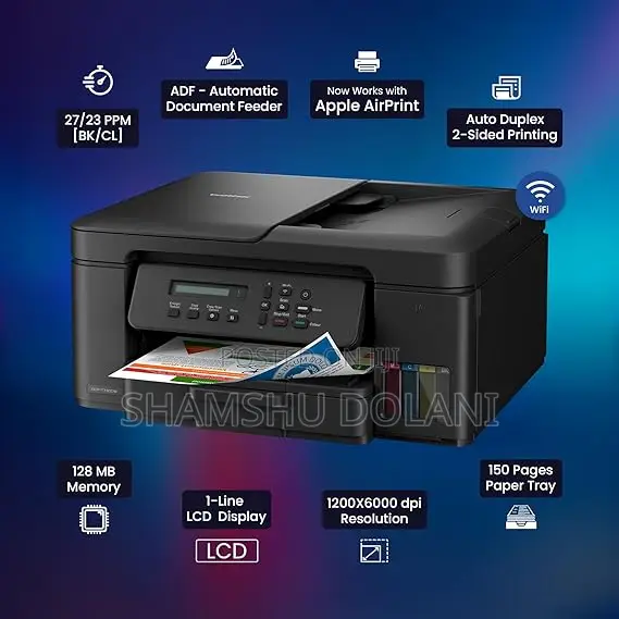Brother T730 Wireless All-in-One Ink Tank Printer - 1