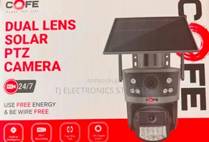 COFE PTSL24ADL Pro Dual Lens Solar Camera