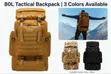 Tactical Outdoor Backpack Rucksack - 4