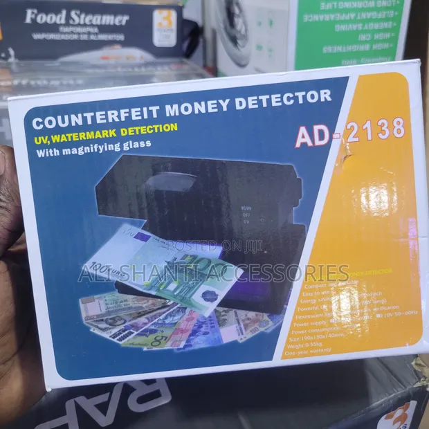 Counterfeit Money Detector with Magnifying Glass - 1