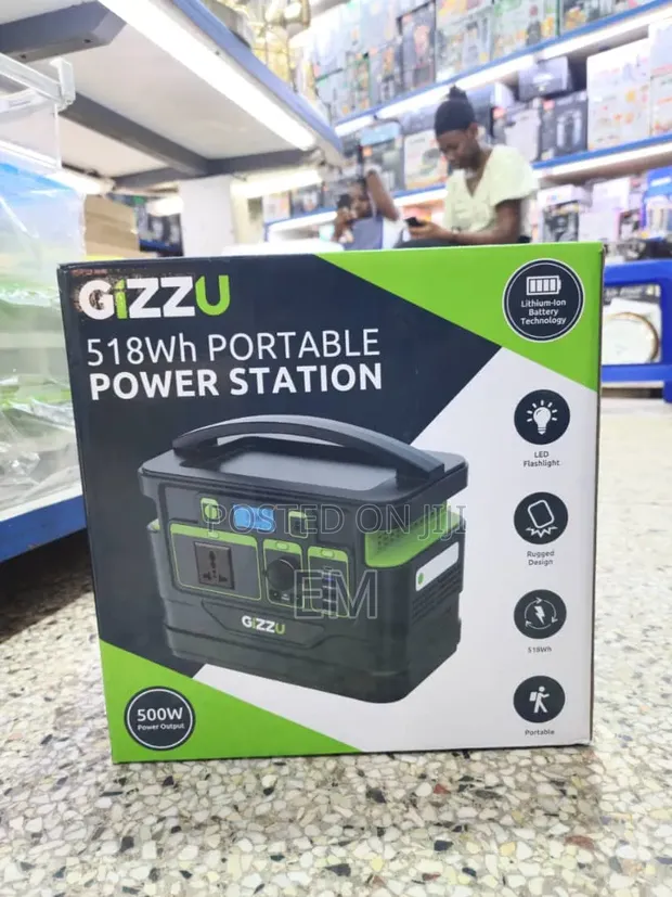 Gizzu 518Wh Portable Power Station - 1