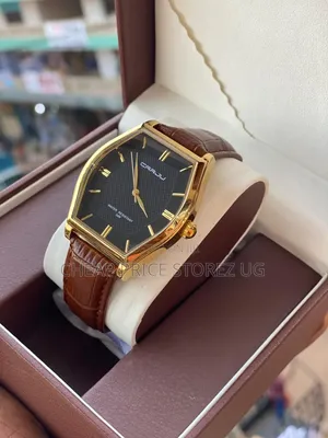 CRRJU Men's Business Watch - Japan Quartz, Leather Band