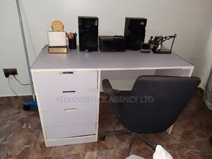 Home Office Desk with Swivel Chair