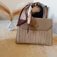 Chrisbella 2pc Pleated Handbag Set with Wallet - 3