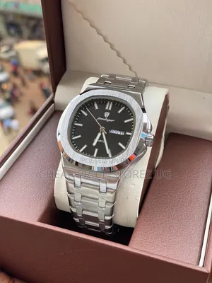 Poedagar Luxury Men's Stainless Steel Quartz Business Watch