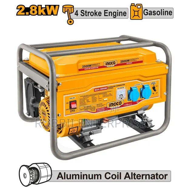 Ingco Gasoline Generator 2.8kW (GE30005) - 1