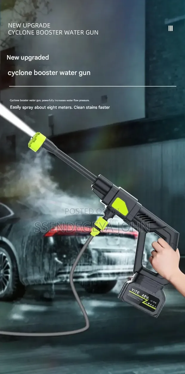 MDHL 48V Cordless Portable Pressure Washer - 1
