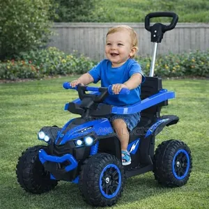 Blue Children's Electric ATV Ride-On