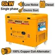 INGCO 8kW Silent Diesel Generator (GSE80001) - 2