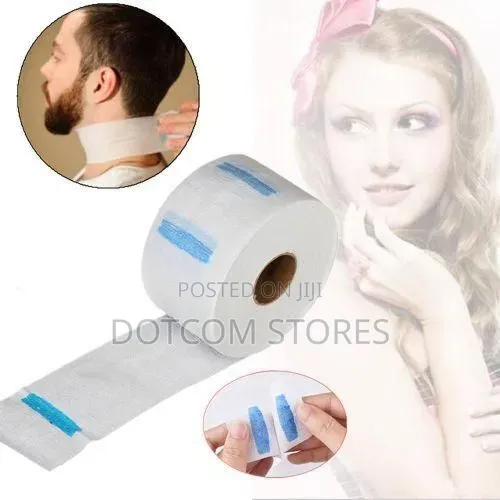 Neck Roll Paper for Haircuts - White - 1