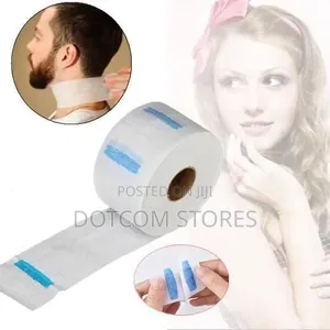 Neck Roll Paper for Haircuts - White