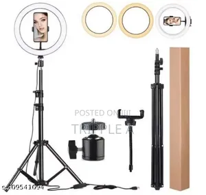 New 10" Ring Light with Tripod