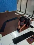 Waterproof Vinyl PVC Tile Carpets - Per Square Meter - 1