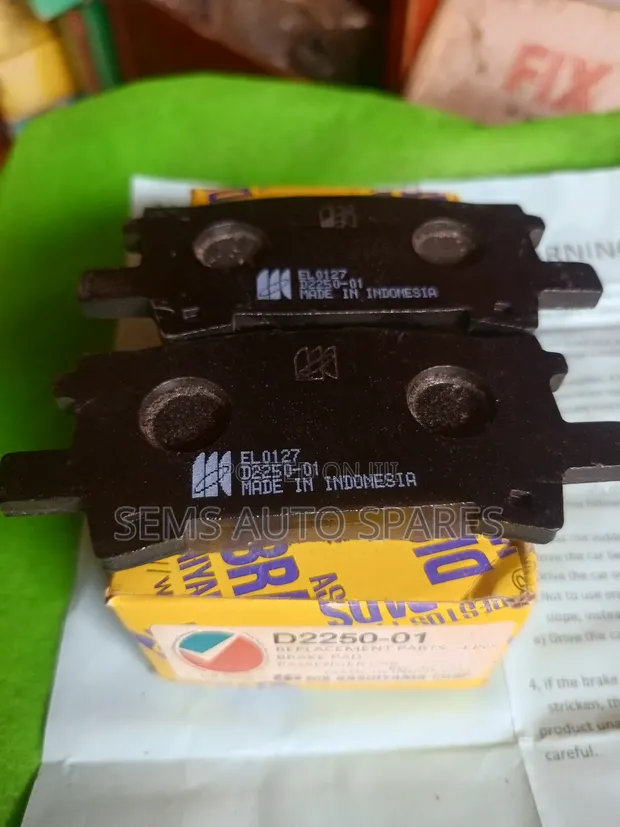 Kashiyama Rear Brake Pads - Toyota Harrier 2008 - 1